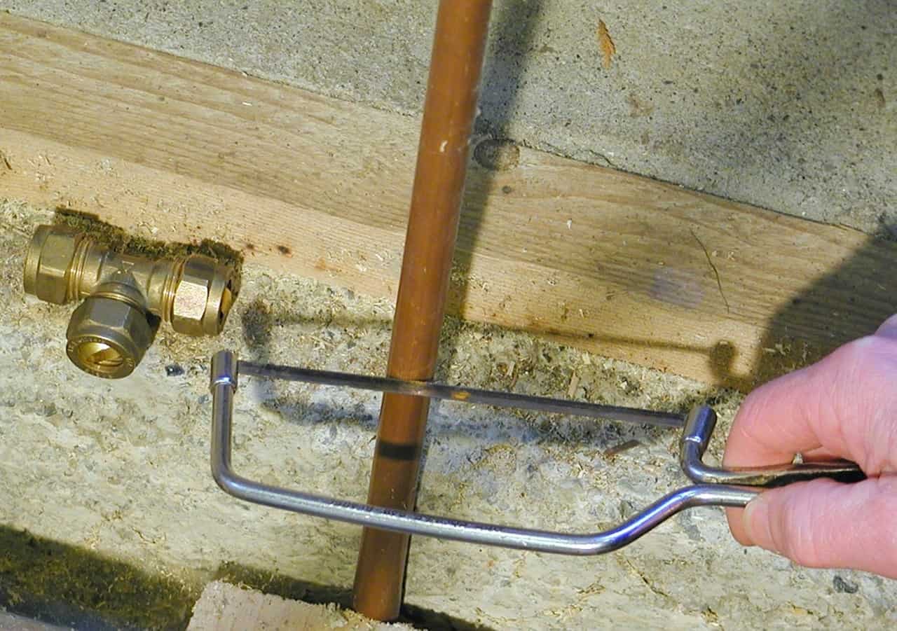 plumbing copper pipes