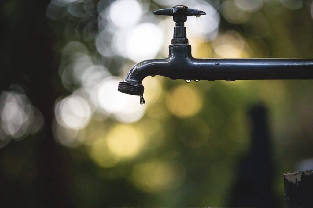 Image of outdoor faucet