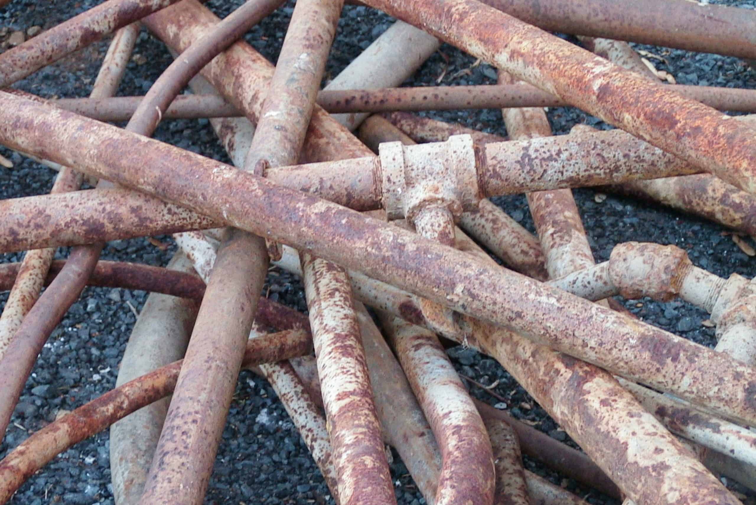 Pile Of Old Pipes