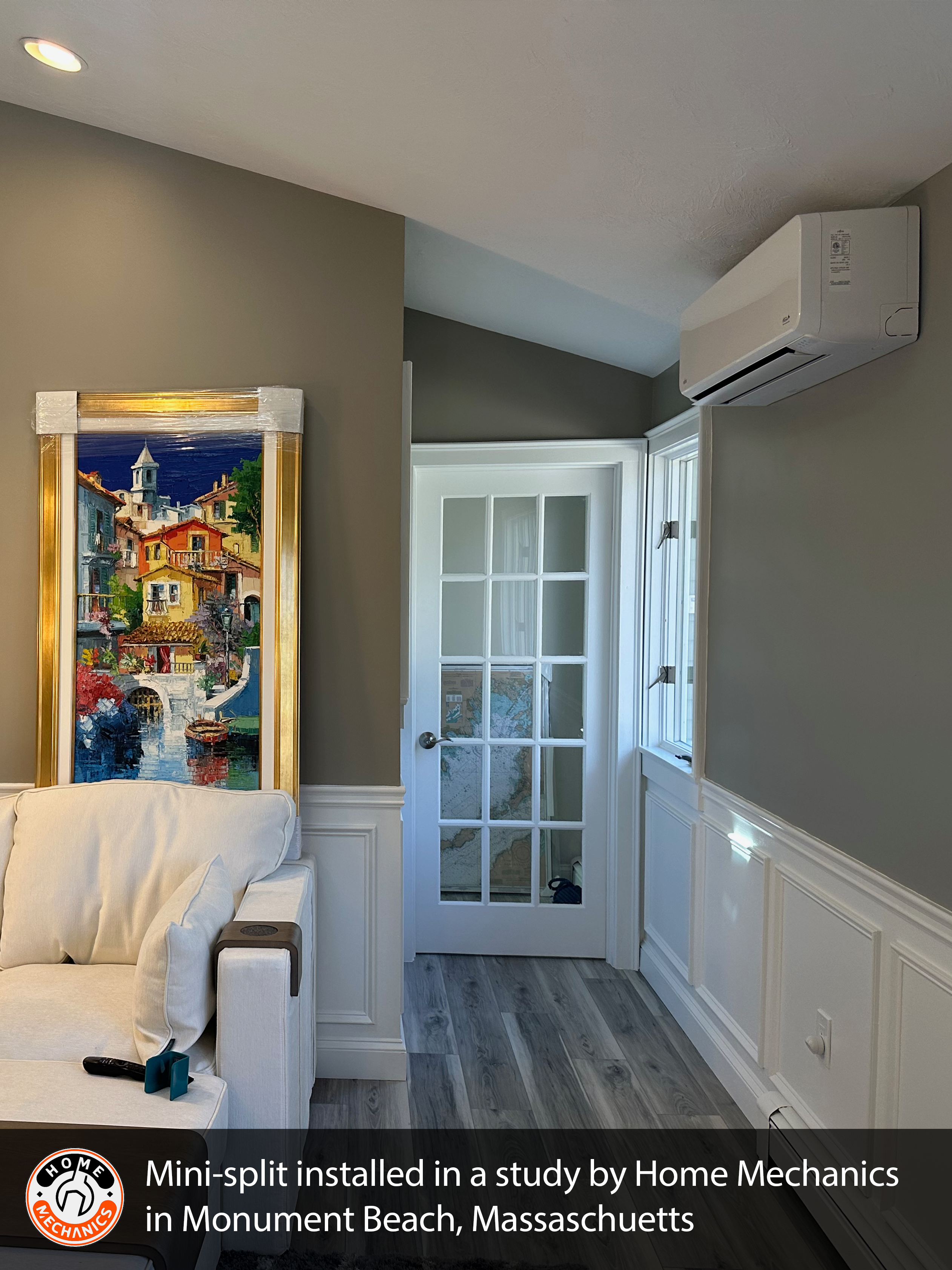 A mini-split we installed in a Monument Beach home