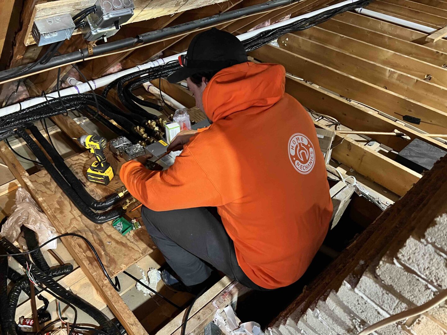 Attic install